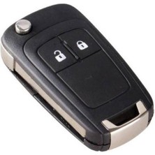 Lüx 1. Sınıf Astra J Insignia 2 Buton Sustalı Oto Anahtalık Kumanda Kabı 1.ci Kalite Vidalı