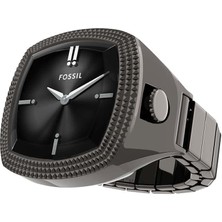 Fossil FLE1212 Nick Jonas x Fossil Machine Luxe Grey Vignette Yüzük Saat