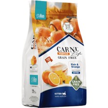 Carni Life Pumpkin Tahılsız Balık ve Portakal Yavru Kedi Maması 5kg