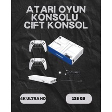 M15 Retro Konsol – 20.000 Oyunlu, Çift Gamepadli, 4K HDMI