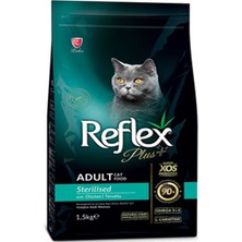 Reflex Plus Tavuklu Kısırlaştırılmış Kedi Maması 1,5kg