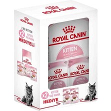 Royal Canin Kitten Yavru Kedi Maması 2kg + 2 Adet 85GR Hediye Kümes Hayvanı Tatlı Süper Premium