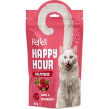 Reflex Happy Hour 60gr Sakinleşmeyi Destekleyici Kedi Ödül Maması Yavru için Karışık Lezzet