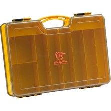 Shufa Çift Taraflı Seperatörlü Sarı Suni Yem Kutusu 29.3X20.5X5.8CM