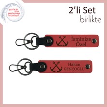 Marinada Geçirilen Yazları Temsil Eden Anahtarlık, Kişiye Özel Hatıra, Nar Çiçeği-Nar Çiçeği