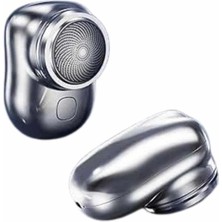 Mini Sıfır Sakal Yanak Tıraş Makinesi USB Şarjlı Sıfır Sakal Taşınabilir Korumalı