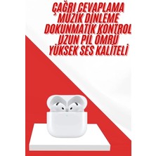 4.nesil Bluetooth Kulaklık Yüksek Ses Kaliteli Dokunmatik Kontrol Özellikli