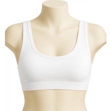 Miraxx Beyaz Mı Emay 1817 6'lı Pedli Sporcu Sütyen