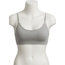 Miraxx Gri Mı Emay 1815 6'lı Pedli Alıştırma Sütyeni