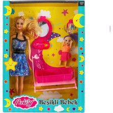Anlily Kutulu Beşikli Bebek