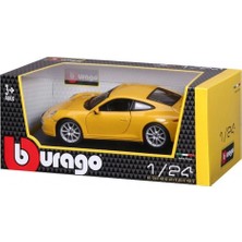 21065 Burago 1:24 Porsche 911 Carrera S Model Araba