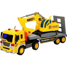 1:20 Sesli ve Işıklı Transporter Taşıyıcı Tır