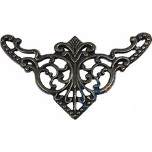 Dekoratif Köşe Süsü, Köşelik - Büyük, 31X55MM, Antik, 1 Adet