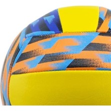 Voleybol Topu Desenli 280 gr - VB-800-SARI (Lisinya)