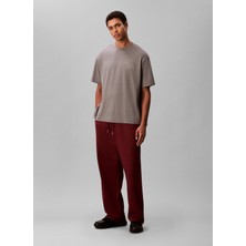 Calvin Klein Normal Bel Normal Kırmızı Erkek Eşofman Altı LV04LD239GWCV_PREMIUM Terry Ck Embl