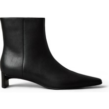 Calvin Klein Deri Siyah Kadın Bot HW0HW02811BEH