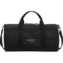 Calvin Klein Siyah Erkek Duffle Bag Bold Weekender