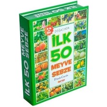 1420 Dıytoy, Flash Cards - Ilk 50 Meyve - Sebze / +12 Ay