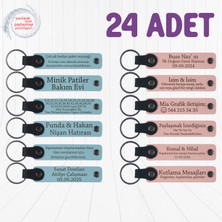 Gök Mavi & Yavru Ağzı, 24’lü Set, Kişiye Özel Hediyelik, Kültürel Etkinlik Ziyaretçilerine Sürpriz