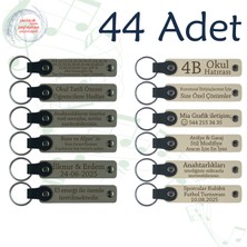 Kül Gri & Sütlü Kahve, 44’lü Set, Tarih ve Isimli Hediyelik, Pilates Grubu Katılımcılarına Hediye