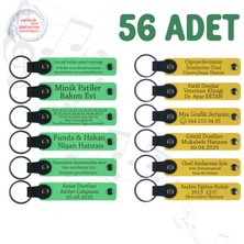 Fıstık Yeşili & Sarı, Gönüllü Proje Katılımcılarına Anlamlı Hediye, 56’li Set, Kişisel Hediyelik