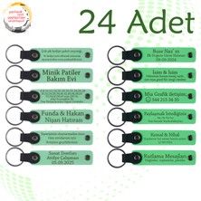 Yeşil & Fıstık Yeşili, Konser Ziyaretçilerine Küçük Sürpriz, 24’lü Set, Kişiye Özel Hediyelik