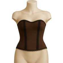 Miraxx Kahve Mı Emay 9155 F Fırfırlı Terletici Büstiyer