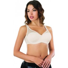 Miraxx Açık Ten Mı Emay 167D Pedli Tül Toparlayıcı Sütyen