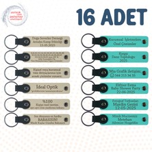 S Kahve & Turkuaz, Kurumsal Fuar Katılımcılarına Hediye, 16’lı Set, Isim Yazılı Anlamlı Hediyelik