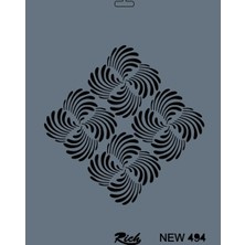 Supertrend Stencil Boyama Şablonu 25X35 Cm. NEW-494