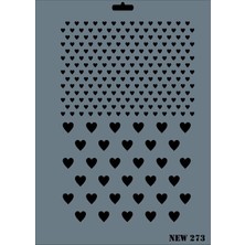 Supertrend Stencil Boyama Şablonu 25X35 Cm. NEW-273