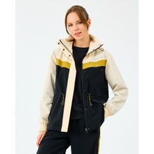 Skechers W Adjustable Waisted Full Zip Micro Jacket Kadın Ecru Mont S2520208-1983