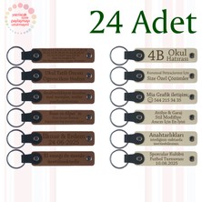 A Kahve & Sütlü Kahve, Konser Katılımcılarına Küçük Sürpriz, 24’lü Set, Kişiye Özel Deri Hediyelik