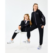 Skechers G Lw Fleece Full Zıp Sweatshirt Büyük Kız Çocuk Siyah  Sk2520009-1602
