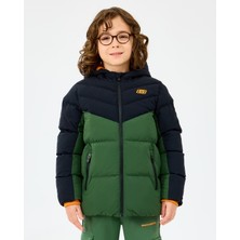 Skechers B Puffer Jacket Büyük Erkek Çocuk Siyah Mont SK2520053-1602