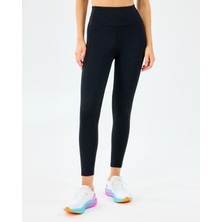 Skechers W Bartack Stitch Detail Legging Kadın Siyah Tayt S2520007-3817