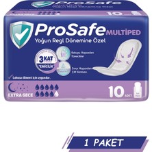 Prosafe Multiped Extra Gece 10'lu