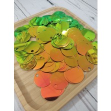 Mirayla Hobi 30 mm (3 cm) Hologramlı Pul Çanta, Supla, Patik Pulu 25 gr