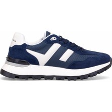 Lufian 111230264 Arthur Erkek Hakiki Deri Klasik Sneaker Lacivert