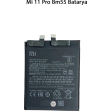 Mi 11 Pro BM55 Telefonlarla Uyumlu Batarya Pi 4600 Mah