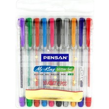 Pensan My-Kıng Simli Jel Kalem 10LU Set