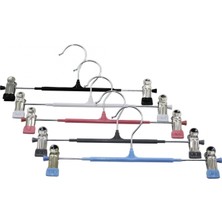 10 Adet Plastik - Metal Uçlu Etek Askısı (4887)