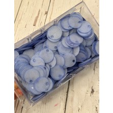 Mirayla Hobi 30 mm (3 cm) Sedef Görünümlü Pul Çanta, Supla Pulu 25 gr