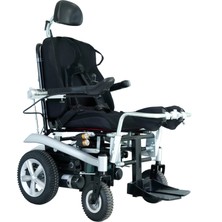 Scuba Ayağa Kaldıran Akülü Tekerlekli Sandalye | Dikey Pozisyonlama Özellikli Güçlü Yapı S300