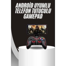 Kablosuz Oyun Kolu Bluetooth Joystick Gamepad Android Uyumlu