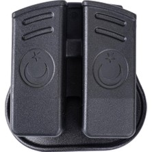 Çiftli Polimer Taktikal Şarjör Kılıfı