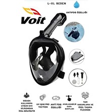 Fullface Voit Tam Yüz Dalış Maskesi Şnorkel