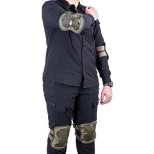 Savage Koruyucu Dizlik Dirseklik Set Haki