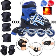 Işıklı Teker Ayarlanabilir Çocuk Alıştırma Paten 2 Fonksiyon