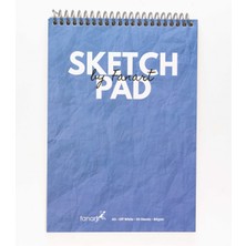 Fanart Academy Üstten Spiralli A5 Sketch Pad 80gr 50yp  - Akdeniz